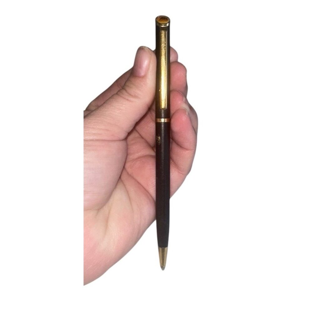 ABC Advertising Vintage Quill Pen Matte Black Made in USA